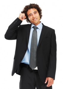 Confusion strikes again! Confused - ethnic - businessman - scratches - head