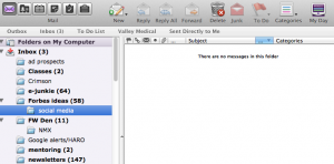 Inbox zero - empty email