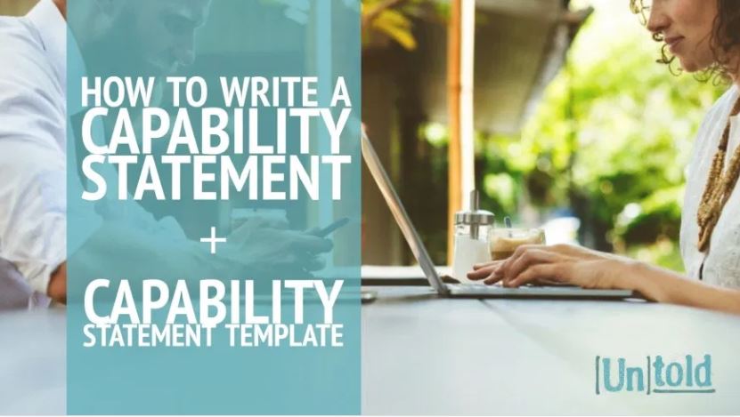 Government Contracts: Capability Statement