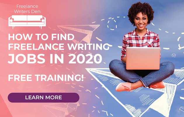 How to Find Freelance Writing Jobs in 2020. Free Training! www.FreelanceWritersDen.com