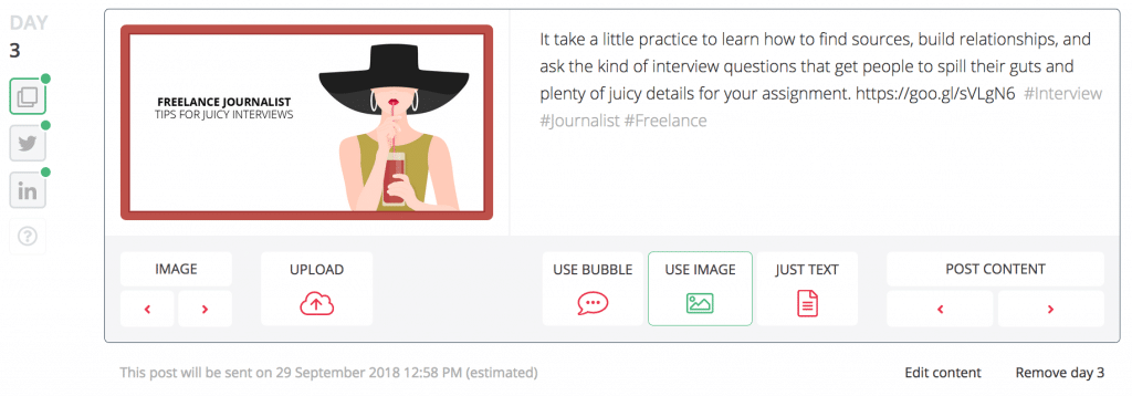 Missinglettr: How to blog