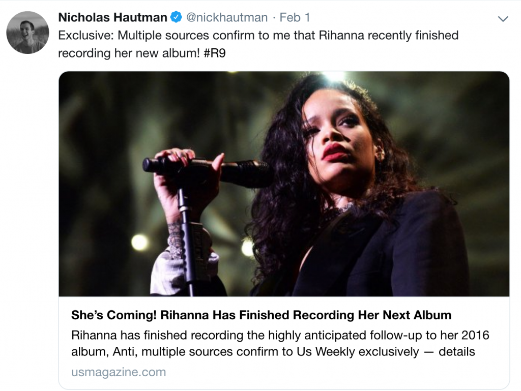 Editors on Twitter: News from Nicholas Hautman US Weekly