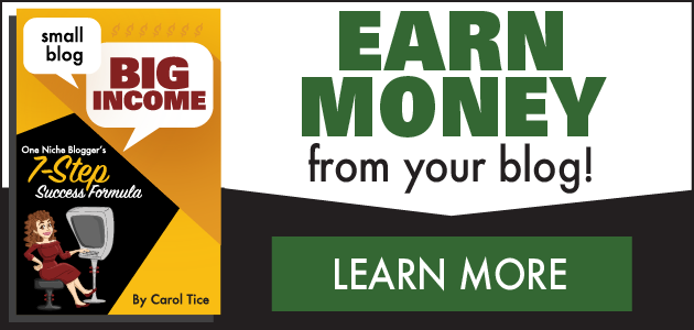 Small Blog, Big Income: Make your failing blog earn. Earn Money from your blog!